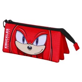 Estuche Portatodo Triple Sight Sonic The Hedgehog - SEGA Knuckles Rojo Precio: 12.8138998306. SKU: B1H562B7VV