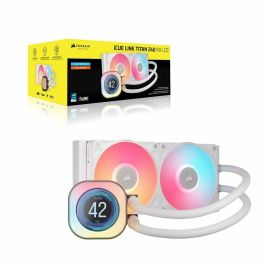 Corsair CW-9061025-WW iCUE LINK TITAN 240 RX LCD Blanco AIO - Refrigeración Líquida para PC