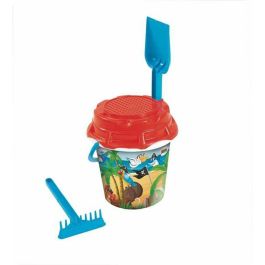 Cubo de playa piratas con pala,rastrillo y cedazo. Precio: 4.49999968. SKU: B15DTPHS66