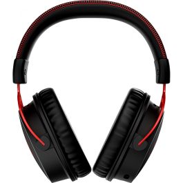 HyperX Cloud Alpha Wireless Gaming Headset - Virtual 7.1-Surround/DTS Headphone:X 2.0/Spatial Audio - Over-Ear Negro/Rojo