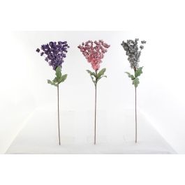 DKD Home Decor Flor Decorativa Artificial de Eva, Colección Surtida Lila, Gris y Rosa, 82 cm de Alto, Pack de 12 Unidades Precio: 47.9886. SKU: B13FF9F36H
