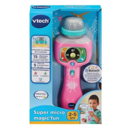 Vtech VTE3417765510557 Super Micro Magic'Fun Rosa - Idioma francés