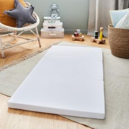 Colchón de viaje para bebé - Plegable - 60x120x4 cm - Plegable: ideal para dormir más - Funda desenfundable Colchón de viaje para bebé - Plegable - 60x120x4 cm - Plegable: ideal para dormir más - Funda desenfundable