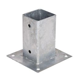 Faura Anclaje Metálico Cuadrado F50002 Acero Galvanizado Hueco 7x7cm Base 15x15cm Precio: 5.79000004. SKU: S7919597