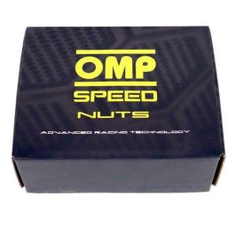 Set Tuercas OMP 7075 M12 x 1,25 40 mm 20 uds Antracita Set Tuercas OMP 7075 M12 x 1,25 40 mm 20 uds Antracita