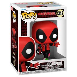 FUNKO Figura POP Marvel Deadpool Bowling - Figura de vinilo de 9cm