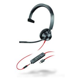 HP Blackwire 3315 Monaural Microsoft Teams Certified USB-C Headset +3.5mm Plug +USB-C/A Adapter Precio: 59.95000055. SKU: B1FFA9MJFP
