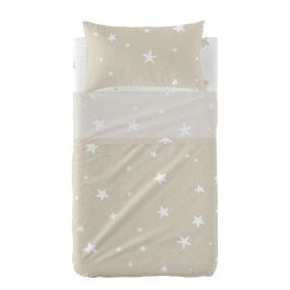 Juego de Sábanas HappyFriday Basic Kids Little star Beige Cuna de Bebé 2 Piezas Precio: 27.59000013. SKU: B1BPP958XF