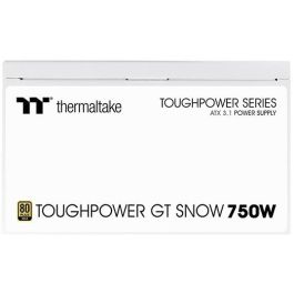 Thermaltake Toughpower GT Snow 750W 80 PLUS Gold ATX 3.1 Fuente de Alimentación Modular Blanca
