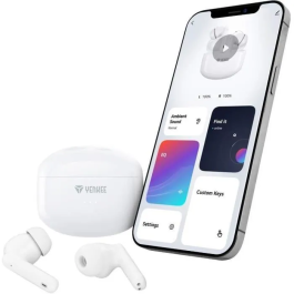 Yenkee Auriculares Inalámbricos Recargables TWS YHP 08BT ANC