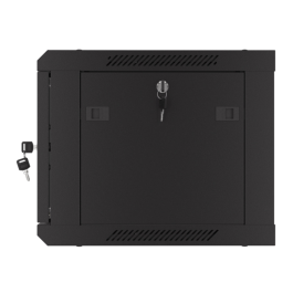 Lanberg Armario Rack 19 Pulgadas 6U 600x450mm Negro para Montaje en Pared