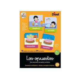Diset Juego Educativo Yo Aprendo Los Opuestos 63866 para Niños +2 Años
