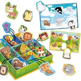 Juego montessori cajas de animales Juego montessori cajas de animales