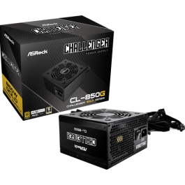 ASRock Challenger CL-850G Fuente de Alimentación 850W 80 PLUS Gold ATX 3.1, Ventilador 12cm, Negro - 90-UXC085-GNEAAA Precio: 109.50000028. SKU: B1KEJ4SGBV