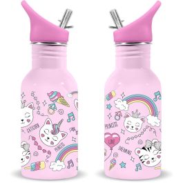 WATER REVOLUTION Cantimplora Acero Inoxidable Gatos 500ml