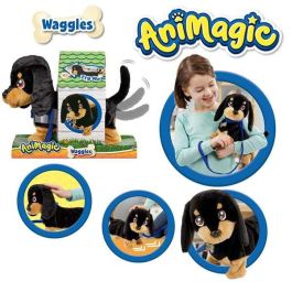 Bizak Perrito Salchicha Waggles Juguete Interactivo Ladra al Presionar Cabeza Edad +3 Años