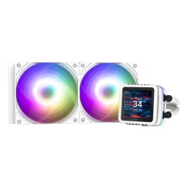 Zalman ALPHA2 DS A24 WHITE Sistema de Refrigeración Líquida AIO para Procesador 12cm, Compatible con LGA 1700/AM5 Precio: 140.79000012. SKU: B1CBEZX46V