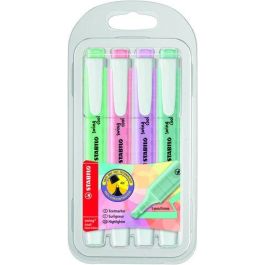 Stabilo Marcador Fluorescente Swing Cool Pastel, Punta Inclinada 1mm y 4mm, Blíster 4 Unidades Precio: 4.49999968. SKU: B12MW2SZ55