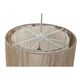 DKD Home Decor Lámpara de Techo Urban, Diseño de Yute y Metal, Color Marrón Crudo, 40x40x50 cm, Casquillo E27 Max 25W DKD Home Decor Lámpara de Techo Urban, Diseño de Yute y Metal, Color Marrón Crudo, 40x40x50 cm, Casquillo E27 Max 25W