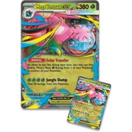 Pokemon Juego de Cartas Blister Premium Mega-Venusaur Ingles +6 años