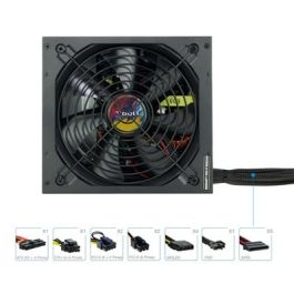 Tooq TQAPOLO-750SP Fuente de Alimentación ATX 12V V2.3 750W PFC Activo Ventilador 140mm silencioso para PC Gaming Crossfire SLI Precio: 47.49999958. SKU: B1KKZH6287