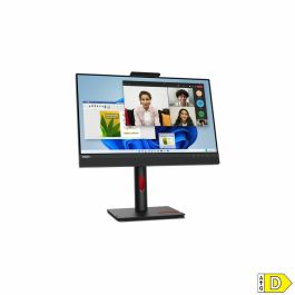 Lenovo ThinkCentre TIO 24 Gen 5 Monitor 23.8" FHD 1080p IPS con Webcam 1080p, Micrófono y Altavoces 3W, USB/HDMI/DP