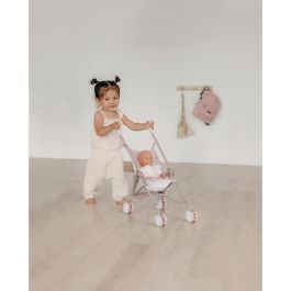 Cochecito de caña Baby Nurse para bebés de hasta 42cm - Smoby