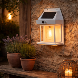 Asalite Aplique Solar LED ASAL-0289 3W 3000K 100Lm IP44 con Sensor PIR Blanco Precio: 11.79000042. SKU: B12Q3WB66C