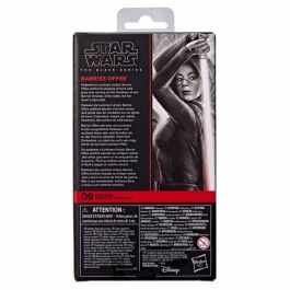 Hasbro Star Wars The Black Series Barriss Offee Figura Articulada 15 cm con Sable de Luz Coleccionable