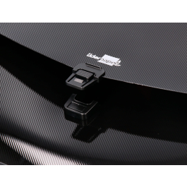 Liderpapel Carpeta Portadocumentos Polipropileno DIN A3 con Asa y Broche Negro 35mm Lomo