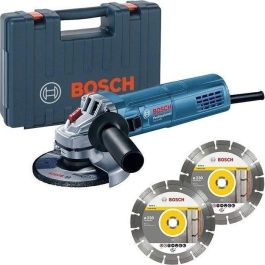 Amoladora angular BOSCH PROFESIONNAL 800W - 125 mm + 2 discos diamantados + caja Precio: 135.49999991. SKU: B1AD5YWREQ