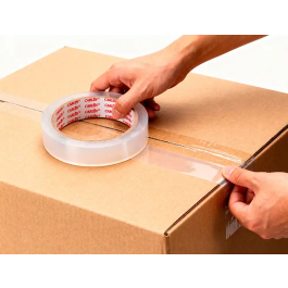 Carlin Cinta Adhesiva Transparente 66 mt x 19 mm para Embalar