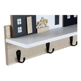 Estanteria Pared Scandi DKD Home Decor Marron Blanco 9 x 27 x 39 cm Estanteria Pared Scandi DKD Home Decor Marron Blanco 9 x 27 x 39 cm
