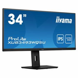 iiyama Monitor 34'' (86.4cm) UWQHD (3440x1440) IPS 21:9 4ms HDMI DisplayPort USB 3.0 Altura Ajustable Altavoces Precio: 364.49999949. SKU: S7187703