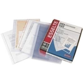 Esselte Folio PVC Cristal 80 mc Funda Multitaladro con Refuerzo Caja de 100 Unidades Precio: 77.50000027. SKU: S7808732