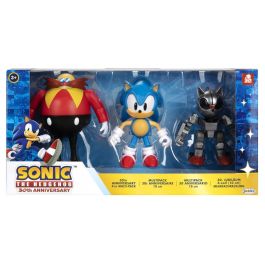 JAKKS PACIFIC Figuras Sonic The Hedgehog 30th Anniversary 10cm - Pack 3 Precio: 34.50000037. SKU: B1CLFDPHQN