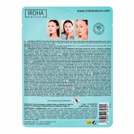 Iroha Mascarilla Facial Tisú Peeling Piel Perfecta con Ácido Glicólico y Centella Asiática 23 ml