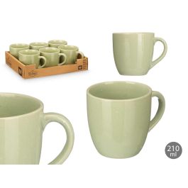 Taza Cafe Con Leche Verde Menta 210 Ml Vessia 11X8CM (24 Unidades) Precio: 21.49999995. SKU: B1G7L6XY3M