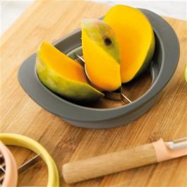 Berghoff 3950020 Set Cortador Frutas y Verduras Rápido, Seguro y Fácil con Cuchillas Intercambiables de Acero Inoxidable