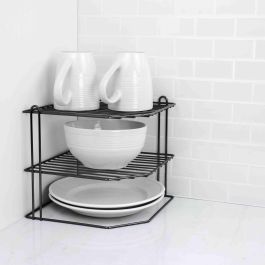 Confortime Estante Rinconera Cocina 22x22x22 cm Black (8 Unidades) Confortime Estante Rinconera Cocina 22x22x22 cm Black (8 Unidades)