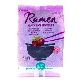 TERRASANA Fideos Ramen de Arroz Negro Veganos Sin Gluten 280gr Precio: 9.5000004. SKU: B1FDXSE9BY