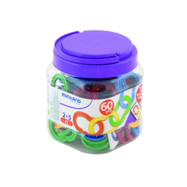 Miniland Juego de Cadena de Plástico para Seriación y Clasificación, 60 Unidades Precio: 15.59000058. SKU: B18P7PE6Q2