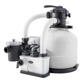 Color Baby CG-2 Bomba de Arena y Clorador Salino Clear Sand Filter Pump & Saltwater System de PVC