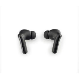 Daewoo Auriculares TWS Inalámbricos Bluetooth 5.4 Negro, Cancelación Activa de Ruido (ANC) y ENC, Pantalla Nivel de Carga, 35mAh auricular, 450mAh estuche