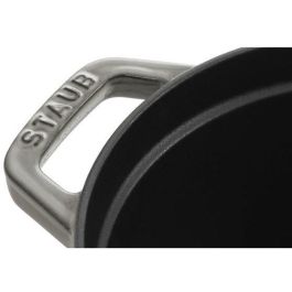 Staub La Cocotte 31cm Oval de Hierro Fundido, Color Grafito-Gris