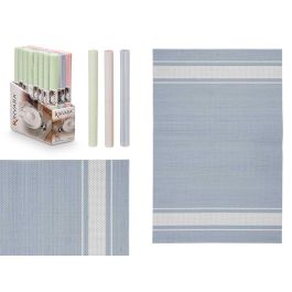 Salvamantel Kinvara 30x45 cm Rayas Surtidos Pastel - Azul, Rosa, Verde (48 Unidades)