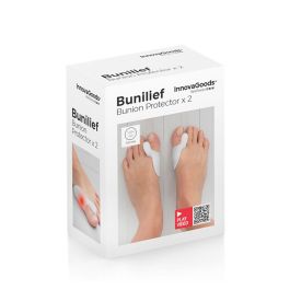 Corrector Protector de Silicona para Juanetes Bunilief InnovaGoods 2 Unidades Corrector Protector de Silicona para Juanetes Bunilief InnovaGoods 2 Unidades