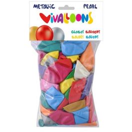Globo Vivalloons Metalizado Surtidos Bolsa De 100 Precio: 5.68999959. SKU: B12QNRXAME
