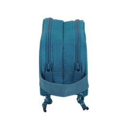 Safta Portatodo Blackfit8 Doble Azul, Portatodo Escolar Niños 3 Años, Español