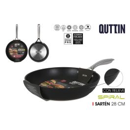 Sartén de aluminio forjado 28 cm Full Spiral Quttin (4 Unidades) Precio: 79.49999959. SKU: B1G2DZH9X5
